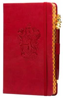 Insight Editions Užrašų Knygelė - Harry Potter Gryffindor Classic Vegan Leather 184 Liniuotų Puslapių su Rašikliu