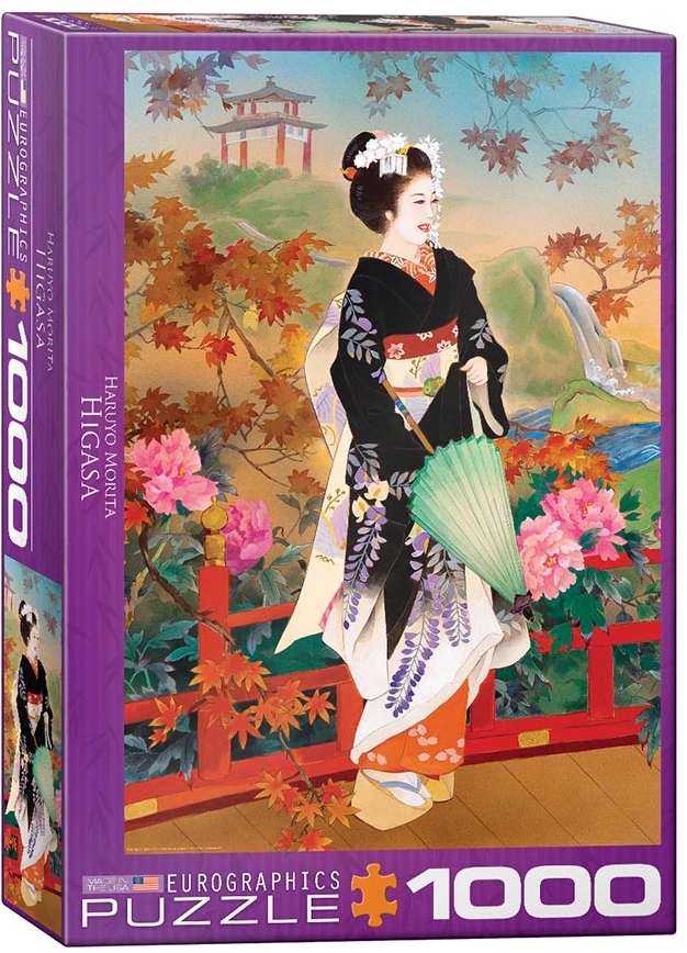 Eurographics Dėlionė 1000 vnt. - Haruyo Morita: "Higasa"