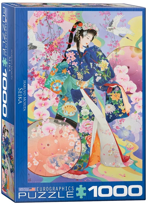 Eurographics Dėlionė 1000 vnt. - Haruyo Morita: "Seika Umbrella"
