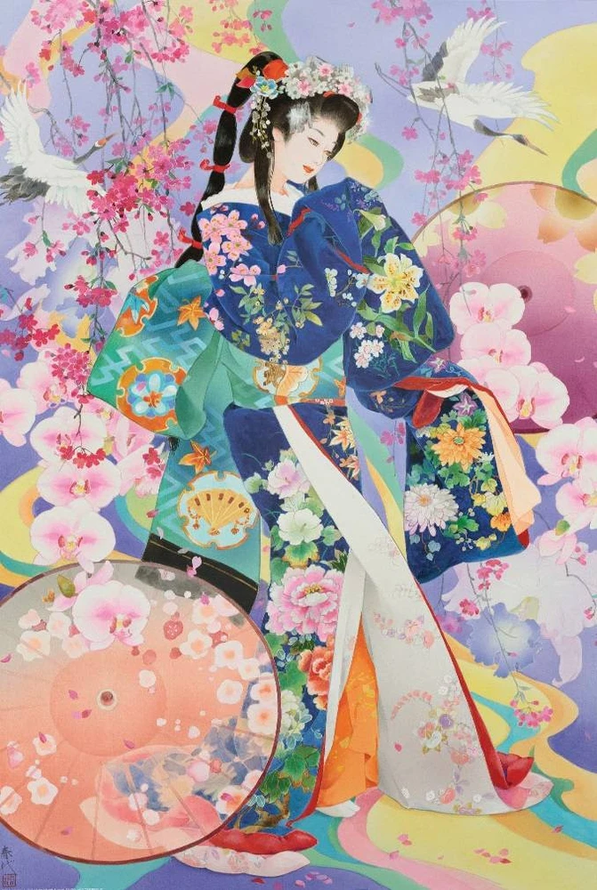 Eurographics Dėlionė 1000 vnt. - Haruyo Morita: "Seika Umbrella"