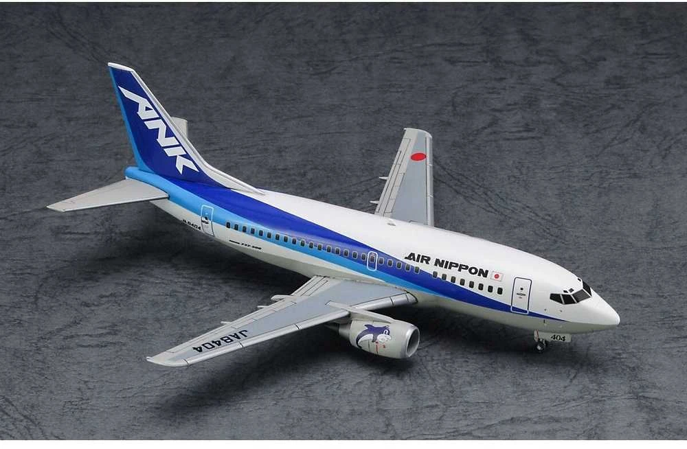 Hasegawa ANA Boeing 737-500 Super Dolphin 1/200 rinkinys