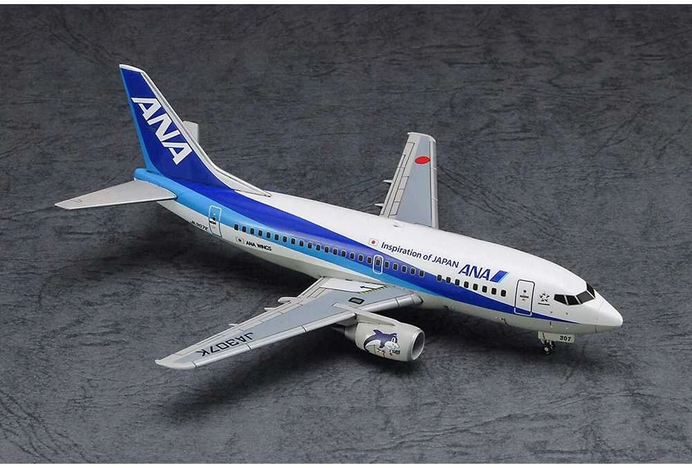 Hasegawa ANA Boeing 737-500 Super Dolphin 1/200 rinkinys