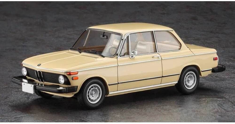 Hasegawa BMW 2002 tii vėlyvasis 1/24 su dideliu bamperiu