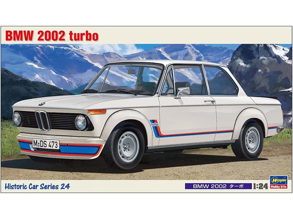 Hasegawa BMW 2002 Turbo 1/24 plastikinis surinkimo modelis