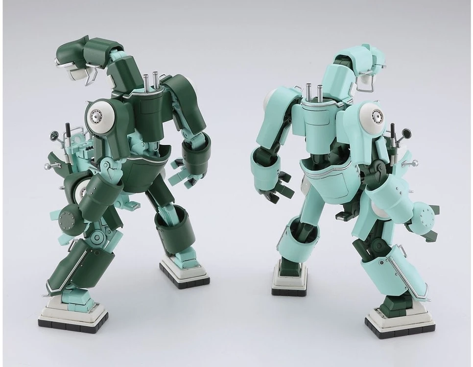 Hasegawa CHUBU 01 žalias mecha robotas, plastikinis modelis 1/35