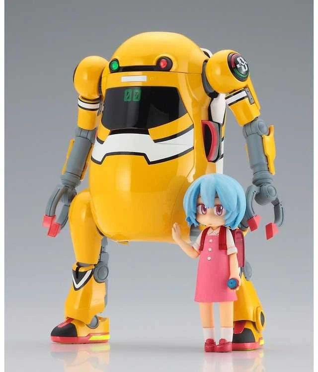 Hasegawa Evangelion EVA-00 su Rei Ayanami 1/20 plastikinis rinkinys