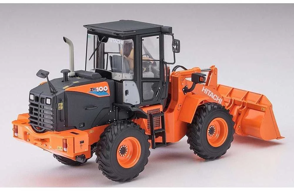 Hasegawa Hitachi ZW100-6 ratinis krautuvas 1/35 plastikinis rinkinys 66004
