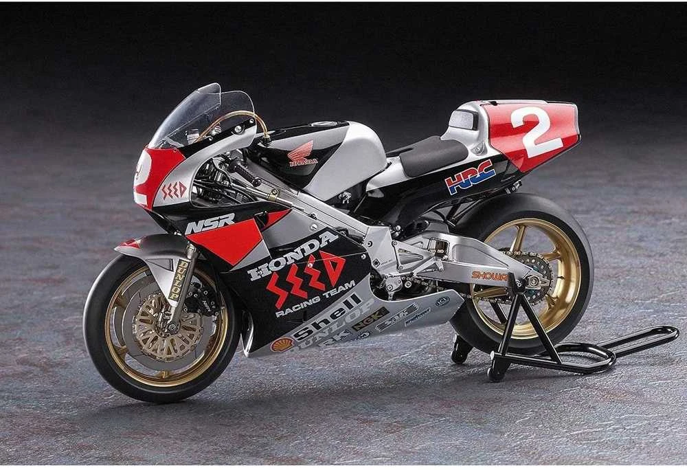 Hasegawa Honda NSR500 1989 GP500 plastikinis motociklo modelis 1/12