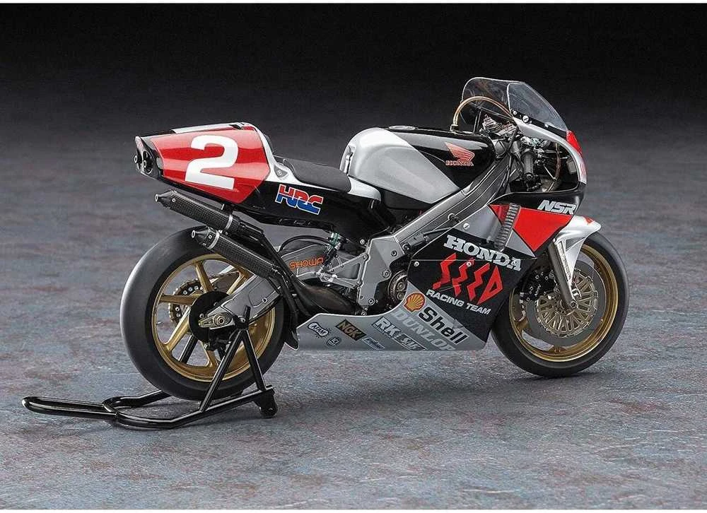 Hasegawa Honda NSR500 1989 GP500 plastikinis motociklo modelis 1/12