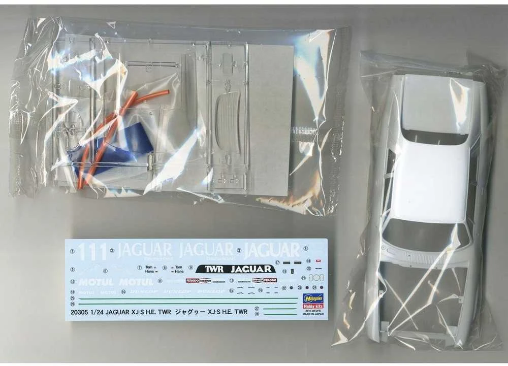 Hasegawa Jaguar XJ-S H.E. TWR 1/24 plastikinis surenkamas rinkinys