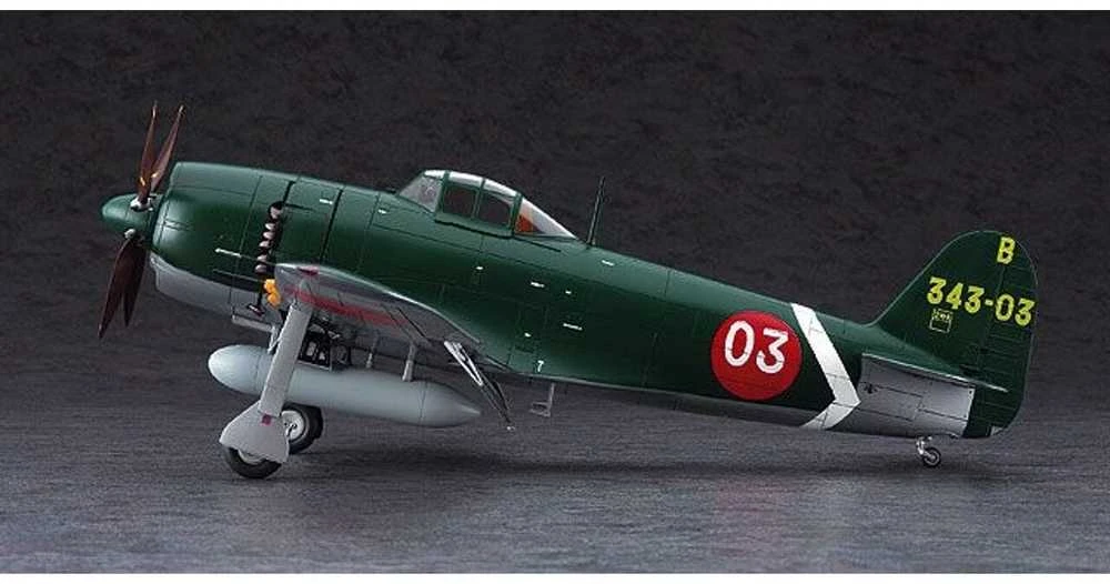 Hasegawa Kawanishi N1K2-J Shidenkai 1/32 surinkimo rinkinys