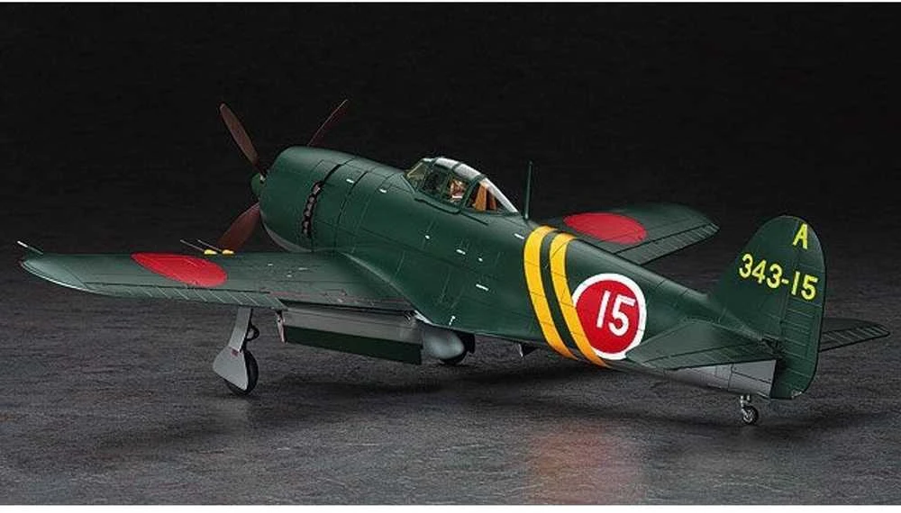 Hasegawa Kawanishi N1K2-J Shidenkai 1/32 surinkimo rinkinys