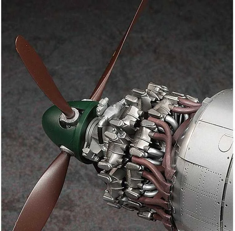 Hasegawa Kawanishi N1K2-J Shidenkai 1/32 surinkimo rinkinys