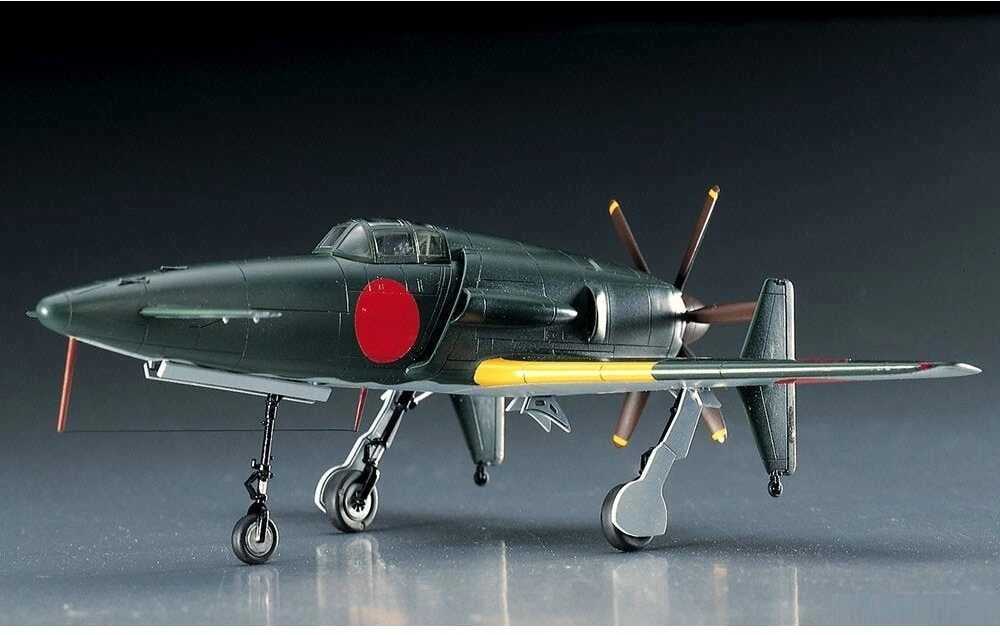 Hasegawa Kyushu J7W1 Shinden naikintuvas 1/72 plastikinis rinkinys
