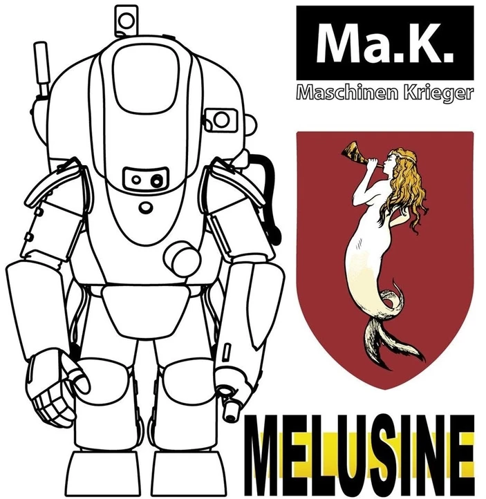 Hasegawa Maschinen Krieger Melusine Waldgeist 1/35 surenkamas plastikinis modelis