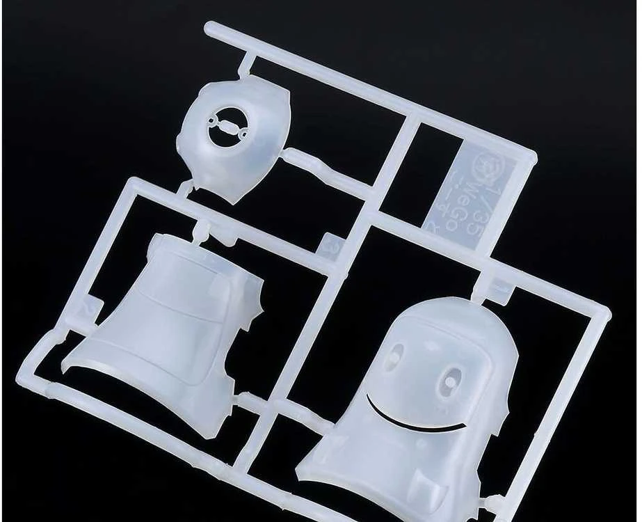 Hasegawa MechatroWeGo Ghost permatomas su ponču, 1/35
