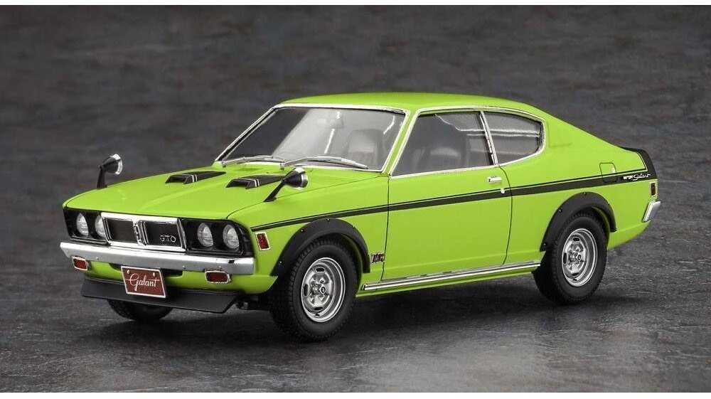 Hasegawa Mitsubishi Colt Galant GTO-MR 1/24 plastikinis modelis