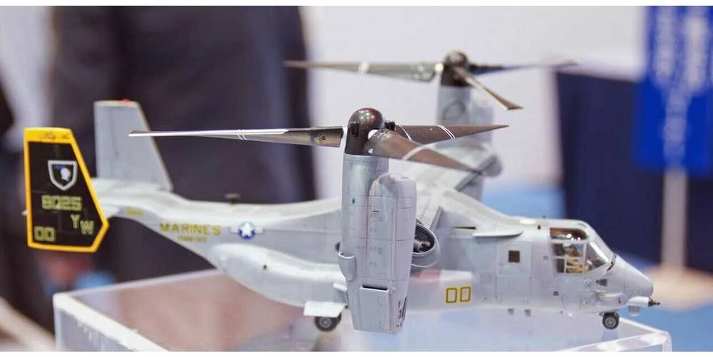 Hasegawa MV-22B Osprey USMC 1/72 plastikinis lėktuvo modelis