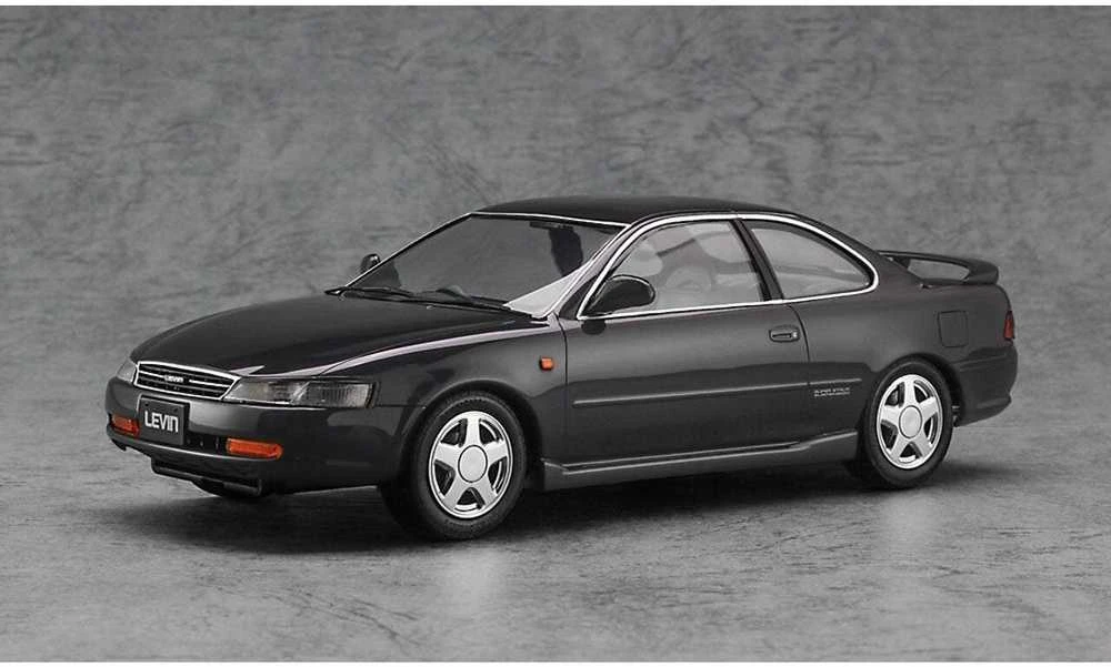 Hasegawa Toyota Corolla Levin GT Apex Super Strut 1/24 surinkimo modelis