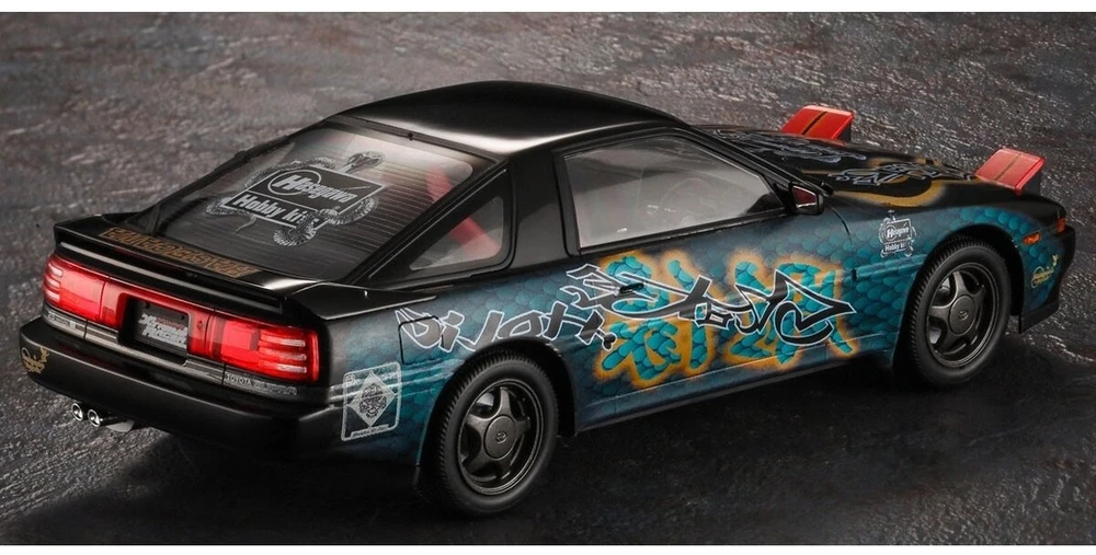 Hasegawa Toyota Supra A70 Twin Turbo R „Snake Holic“ 1/24 surenkamas modelis