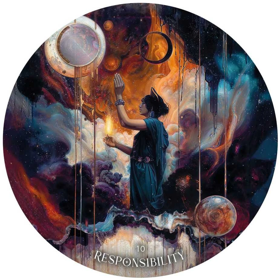 Hay House Dark Moon Oracle orakulo kortos – Tamsiojo Mėnulio intuicijai