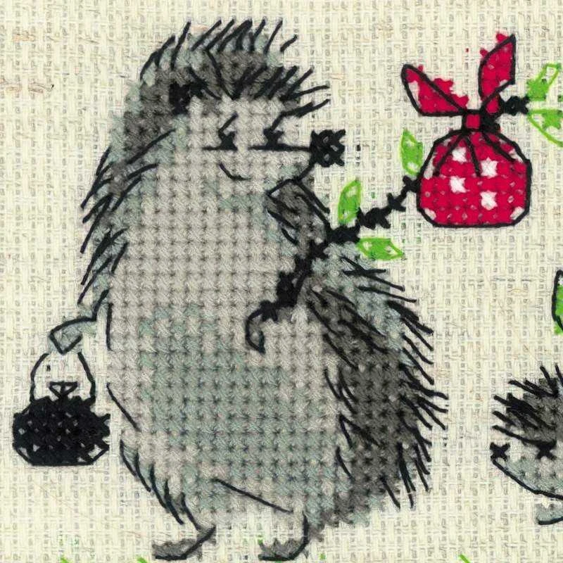 Hedgehogs siuvinėjimo rinkinys iš RIOLIS Nr.: 1711