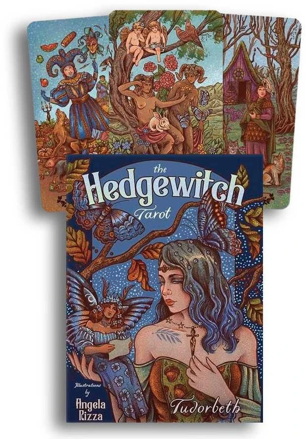 Hedgewitch taro kortos raganoms – Llewellyn, 78 kortų su vadovu
