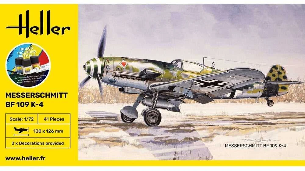 Heller Messerschmitt Bf 109 K-4 1/72 plastikinis dovanų rinkinys