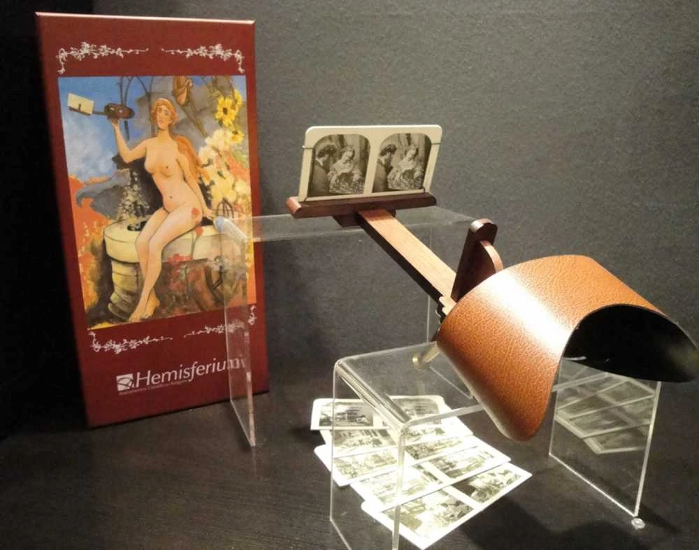 Hemisferium Ica Sl Kolekcinis 3D stereoskopas – Viktorijos laikų replika