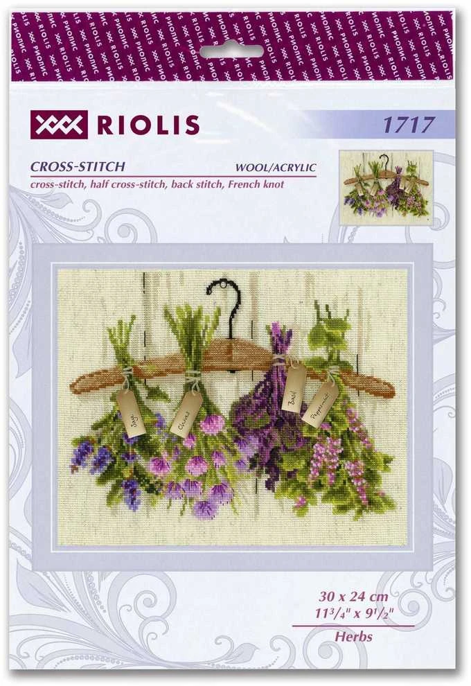 Herbs siuvinėjimo rinkinys iš RIOLIS Nr.: 1717