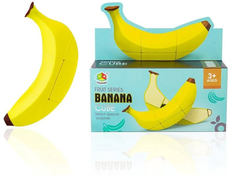Hobilt 3D banano galvosūkis-dėlionė – smagus iššūkis vaikams ir suaugusiems