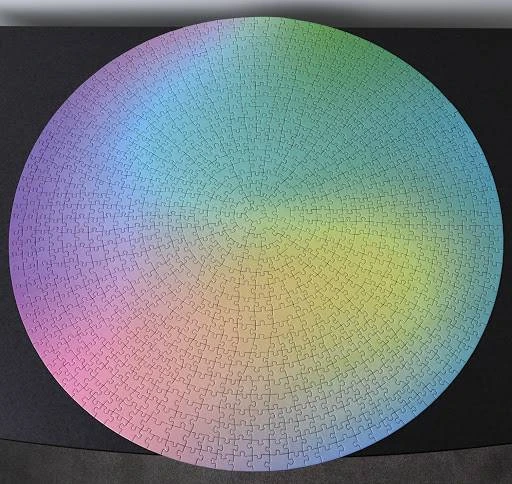 Hobilt Apvali dėlionė „Nuance: magnetinis laukas“, 1000 detalių, 65 cm