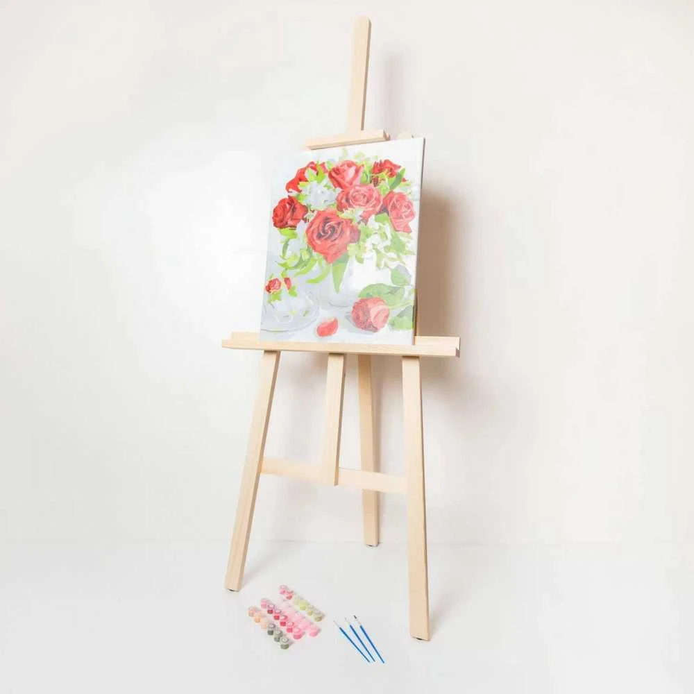 Hobilt Didelis tapybinis/ekspozicinis molbertas. Aukštis 150cm (Ekspozicinė prekė)