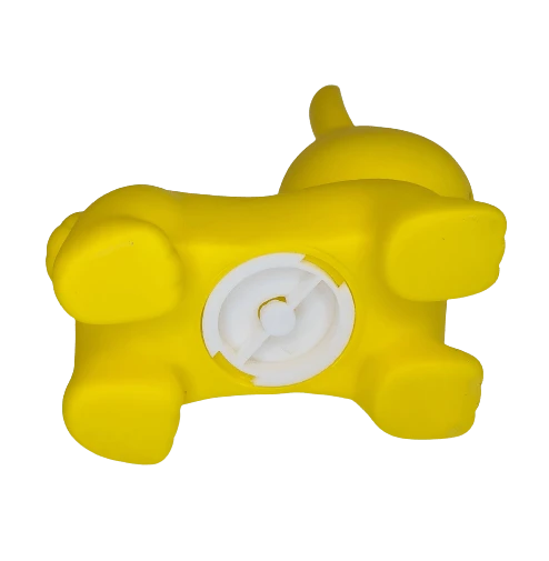 Hobilt Geltona zuikio taupyklė „Jumpy“ – smagi dovana vaikams, 14 cm