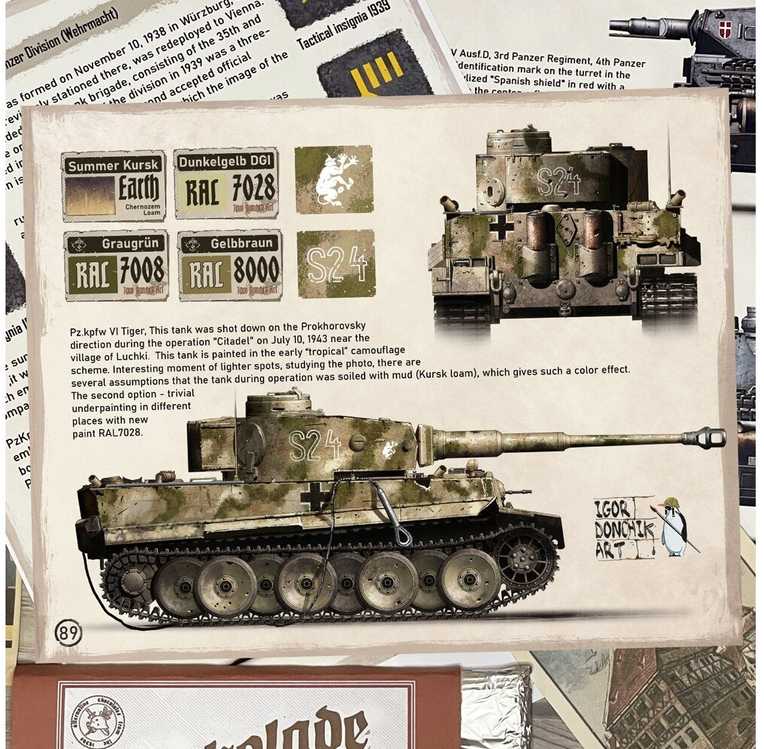 Hobilt Igor Donchik: Panzer kamufliažas Vol. 2 – Vermachto raštai WW2 (EN knyga)