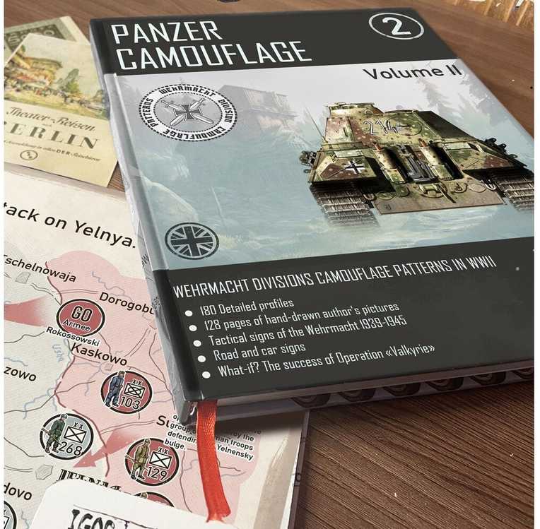 Hobilt Igor Donchik: Panzer kamufliažas Vol. 2 – Vermachto raštai WW2 (EN knyga)