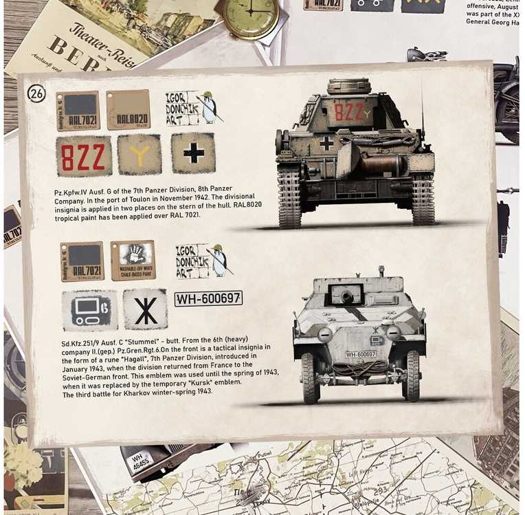 Hobilt Igor Donchik: Panzer kamufliažas Vol. 2 – Vermachto raštai WW2 (EN knyga)