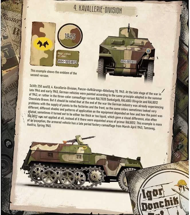 Hobilt Igor Donchik: Wehrmacht padalinių emblemos, I tomas (anglų k.)