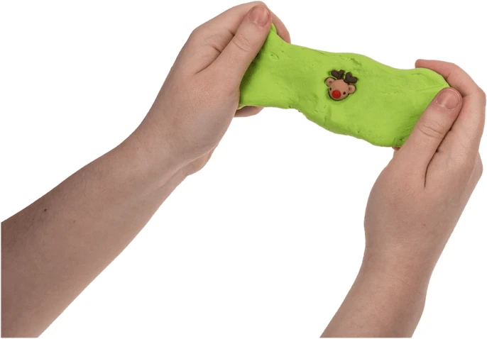 Hobilt Kalėdinis slime žaislas – sniego senis, eglutė arba kepurė
