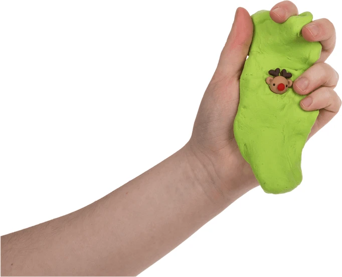 Hobilt Kalėdinis slime žaislas – sniego senis, eglutė arba kepurė