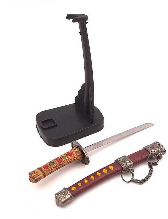 Hobilt Katana formos laiškų atplėšėjas su dekoratyvine makštimi – dovana biurui