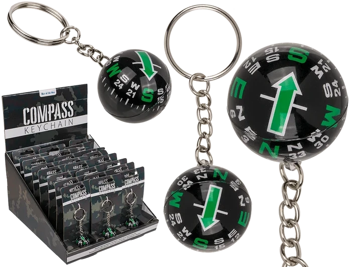 Hobilt Kompasas pakabukas su giroskopu, 3 x 3 x 3 cm