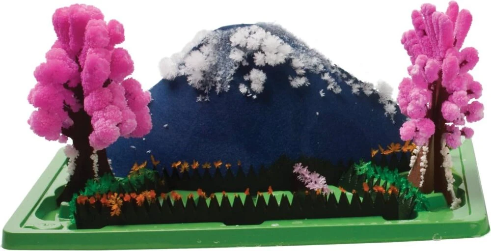 Hobilt Kristalų auginimo eksperimentų rinkinys „Kristalų sodas“ 24 cm, 8+