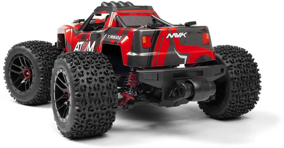 Maverick Atom AT1 RC sunkvežimis 1/18, 4WD, elektrinis, raudonas