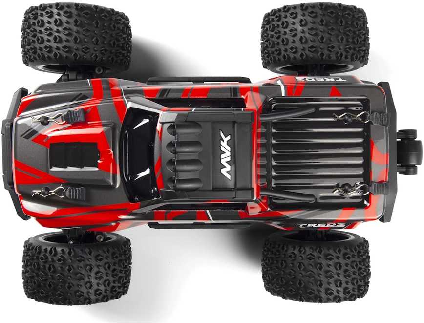 Maverick Atom AT1 RC sunkvežimis 1/18, 4WD, elektrinis, raudonas