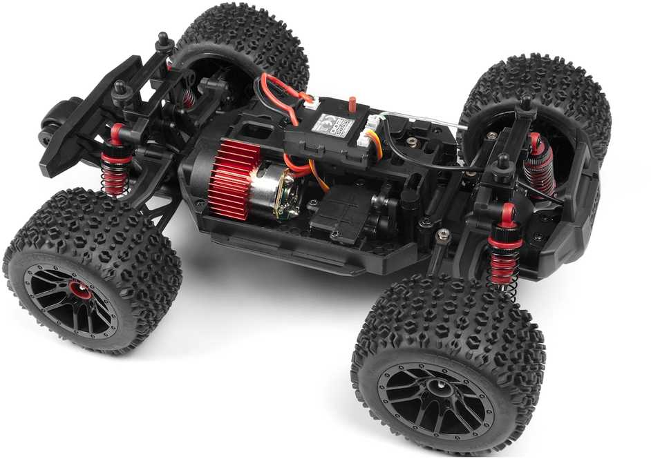 Maverick Atom AT1 RC sunkvežimis 1/18, 4WD, elektrinis, raudonas