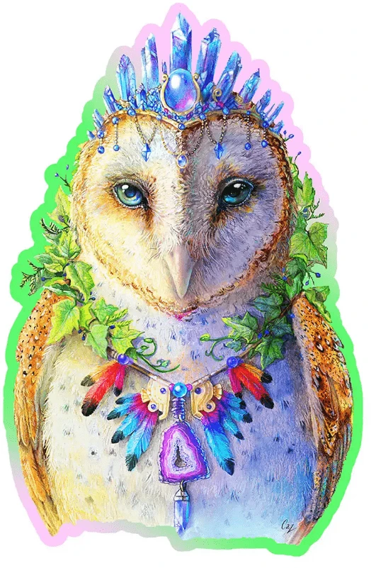 Hobilt Medinė dėlionė Woodencity Dapper Owl 150, detalių