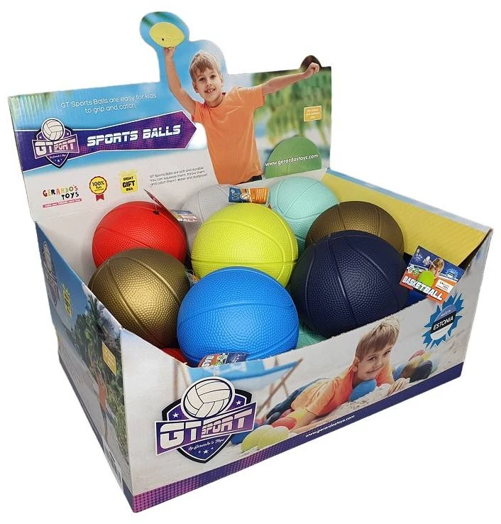 Hobilt Mini krepšinio kamuolys 11 cm vaikams – minkštas, atsparus vandeniui