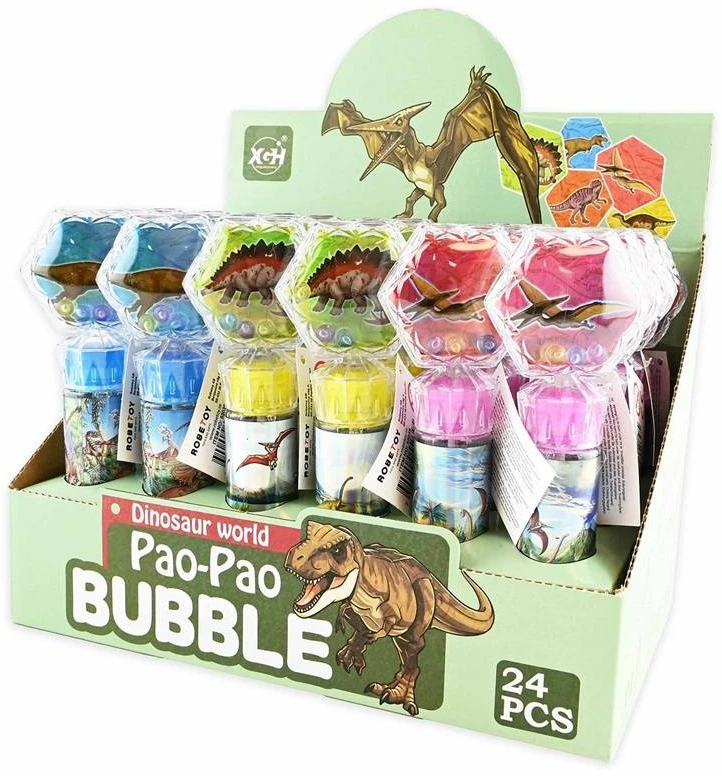 Hobilt Muilo burbulai dinozauro formos buteliuke, 36 ml