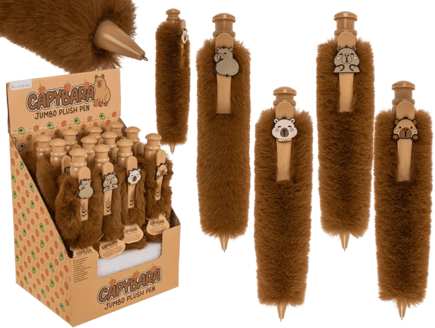Hobilt Pliušinis mega tušinukas Kapibara, 28 cm